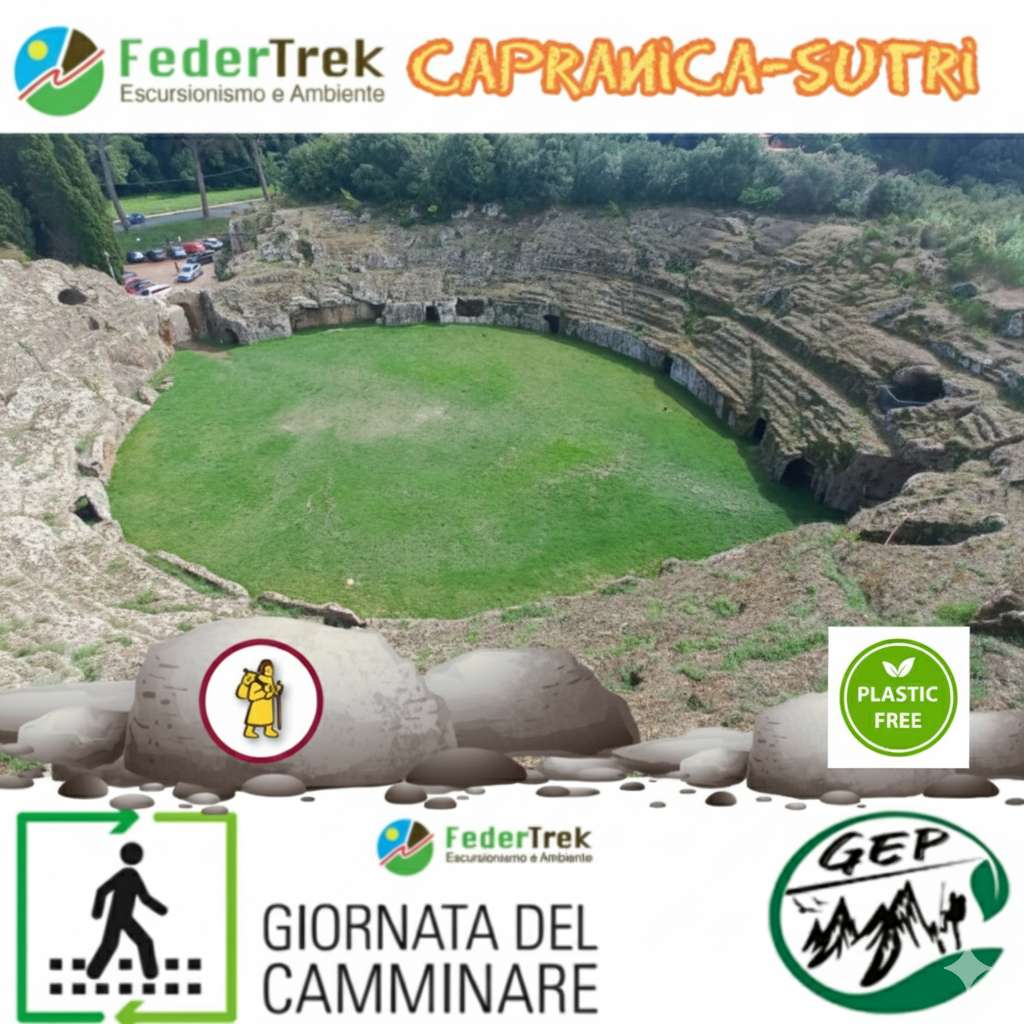 Evento Giornata del Camminare Capranica-Sutri Pellegrini sulla Via Francigena