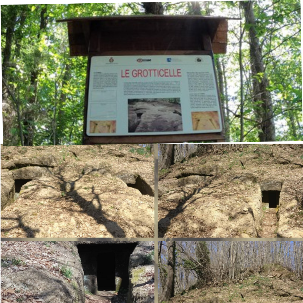 Rocca di Papa: Tombe delle Grotticelle e Maschio delle Faete