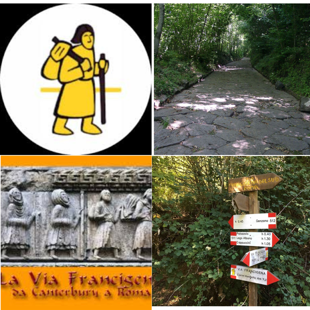 LA VIA FRANCIGENA DEL SUD DA CASTEL GANDOLFO A VELLETRI