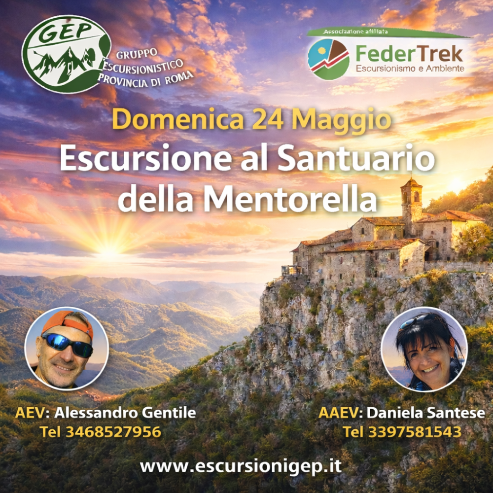 Escursione al Santuario della Mentorella.