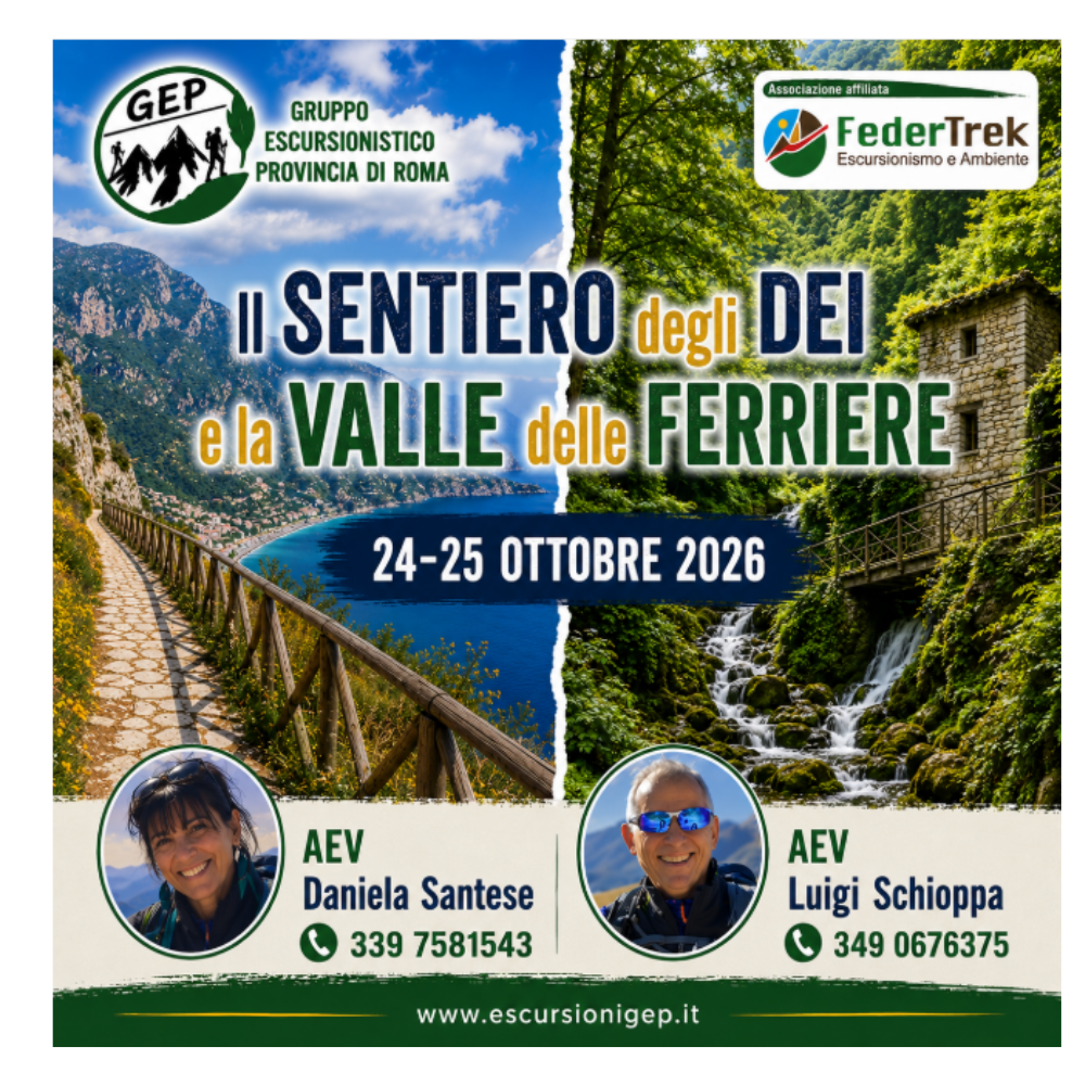 Il Sentiero degli Dei e la Valle delle Ferriere