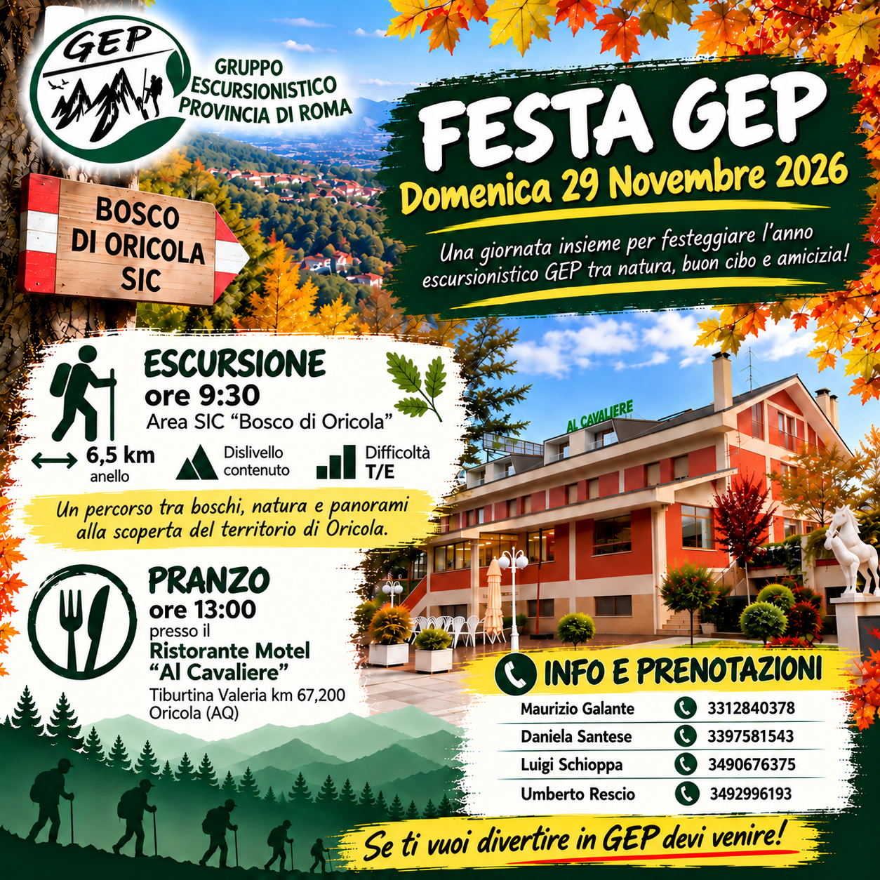 FESTA GEP – SE TI VUOI DIVERTIRE CON GEP DEVI VENIRE